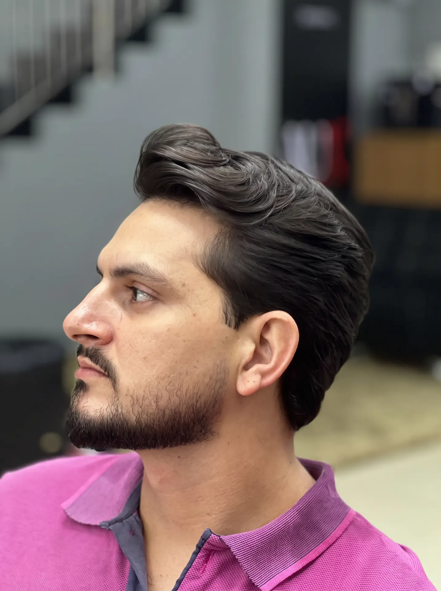 Resultado do corte finalizado na AUX Barbearia
